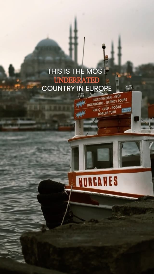 Do you think Turkey is underrated?
?Here’s a mini guide to one of its MOST BEAUTIFUL CITIES:
?Foods You Must Try:
Kebabs
Baklava
Simit
Mezes
Manti
?The Prettiest Streets:
Istiklal Street
Balat Streets
Galata Tower Area
Ortakoy Streets
Kuzguncuk
✨Must-Visit Places:
Hagia Sophia
Topkapi Palace
Blue Mosque
Grand Bazaar
Basilica Cistern
?️Must-Do Activities:
Take a Bosphorus Cruise
Visit a Turkish Bath (Hamam)
Explore the Spice Bazaar
Watch a Whirling Dervishes Show
Enjoy a sunset at Galata Bridge
☎️Contact us and we’ll create the BEST PROGRAM FOR YOU!
#istanbul #turkeytourism #istanbulsummer Image
